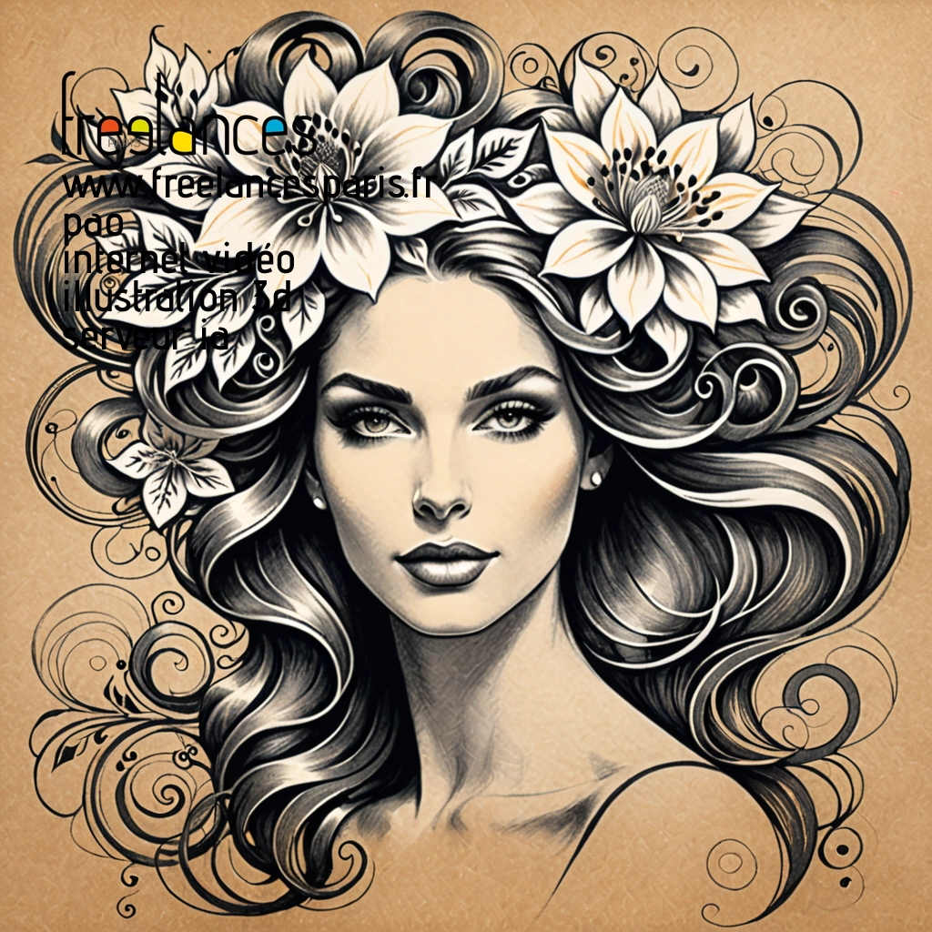 Pao mise en page internet vidéo illustration 3d serveur IA générative AI freelance paris studio de création magazines PX5KCE00